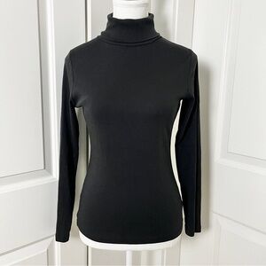 Rag &amp; Bone Grace V-Neck Sweater Black Ivory Striped Merino Wool XS/S